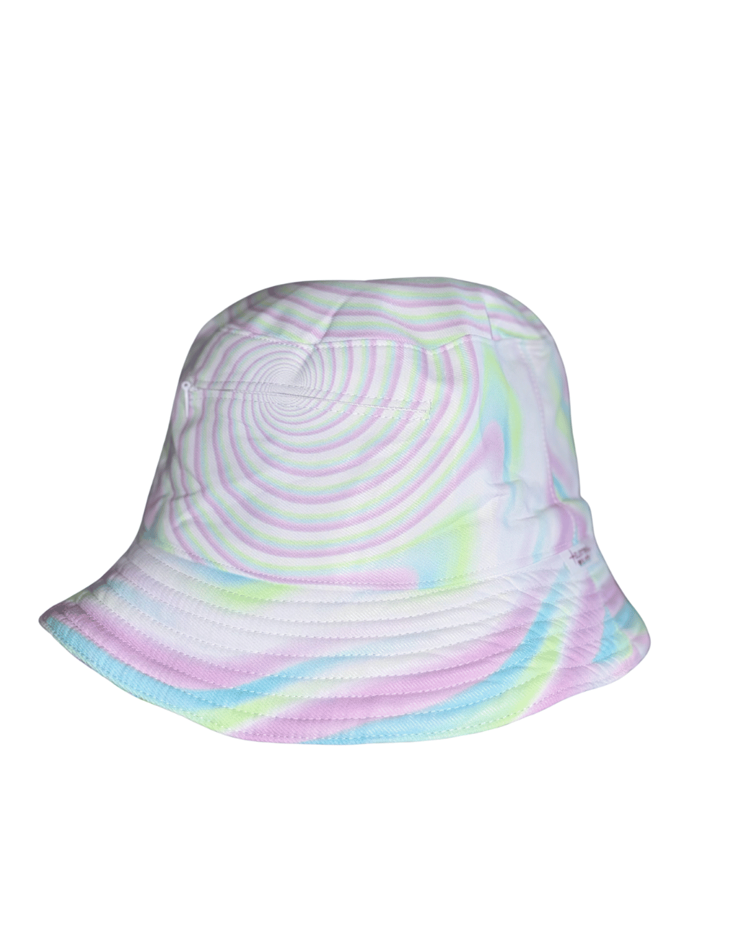 Psychedelic Pastel Reversible Bucket Hat