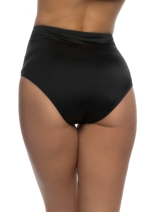 6627 - 1pc High Waist Booty Shorts