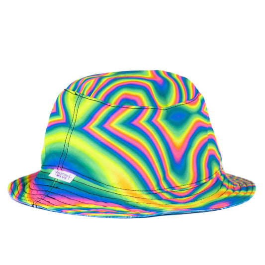 Light Tie Dye Reversible Bucket Hat