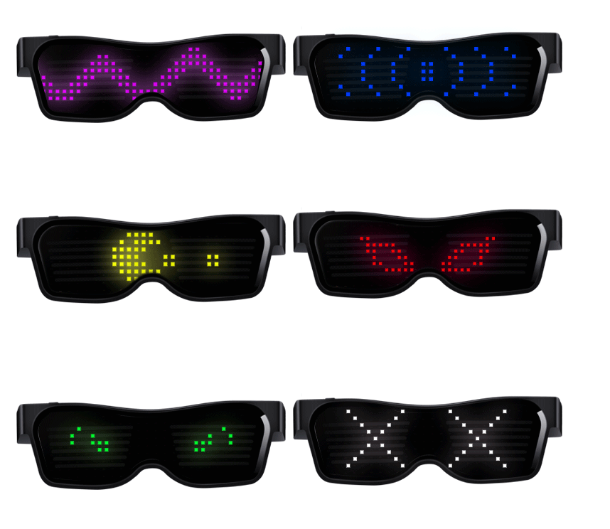 Programmable LED Glasses 
