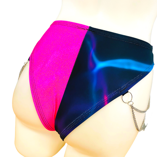 Electric Wave x The Lyte Couture HW Bottoms w/ Chains