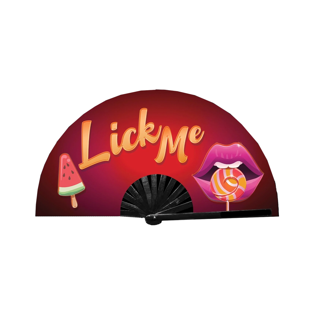 Lick me Rave fan