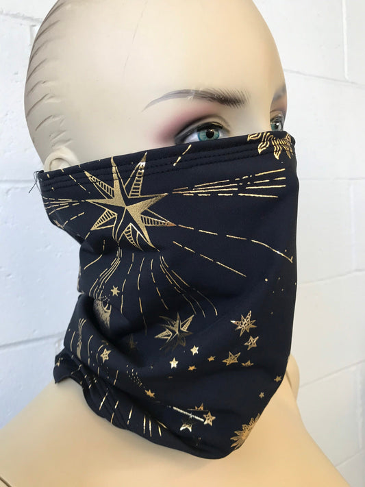 GOLD GODDESS VIBES | Dust Mask, Rave Mask, Festival Mask, Gaiter