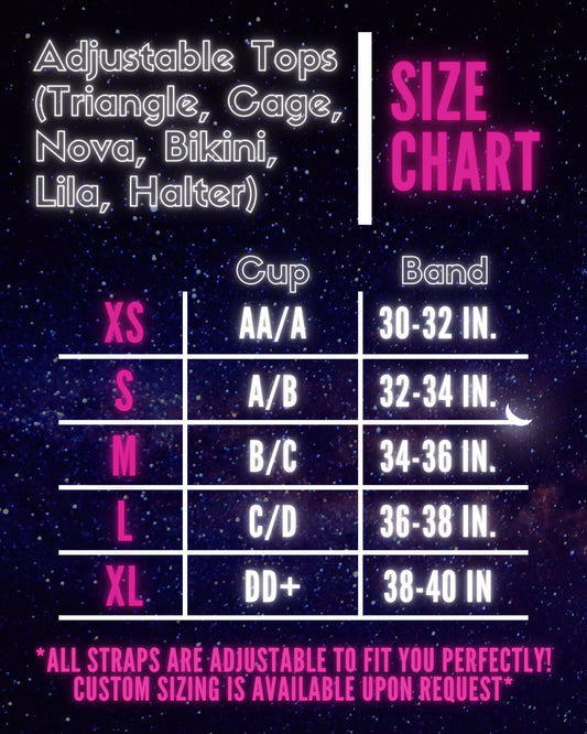 CYBER GRID | Bikini Top, Women's Festival Top, Rave Top