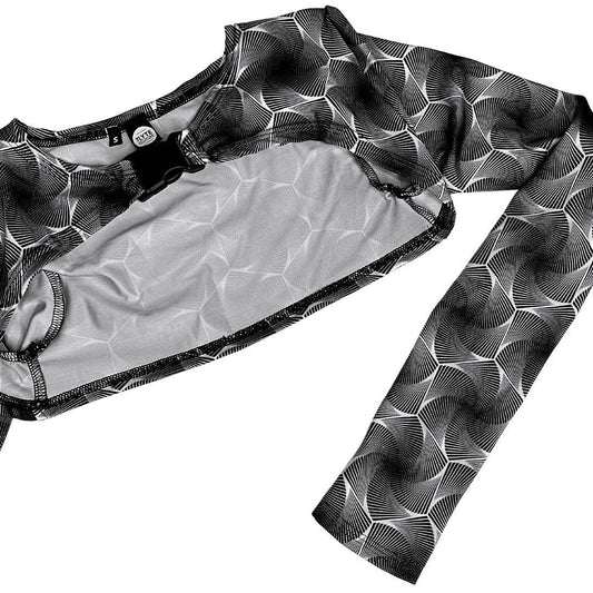 HEXX | Long Sleeve Buckle Top, Women's Festival Top, Rave Top