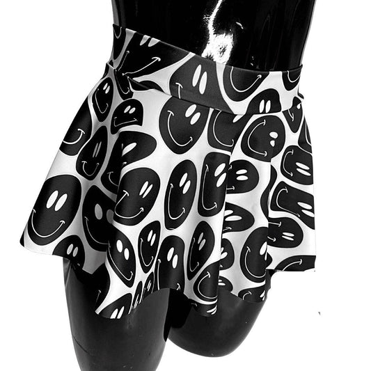 Black and White | Circle Skirt, Rave Skirt, Festival Bottom