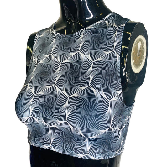 HEXX | Sporty Crop Top, Women's Festival Top, Rave Top