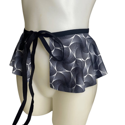 HEXX | Ultra Mini Tie Skirt, Rave Skirt, Festival Bottom