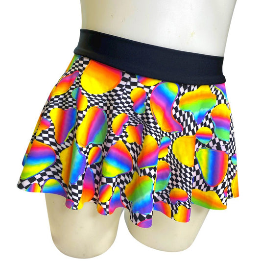 RETRO RAVE | Circle Skirt, Rave Skirt, Festival Bottom
