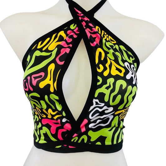 ACID | Lila Top, Women's Festival Top, Rave Top