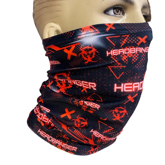 HEADBANGER | Dust Mask, Rave Mask, Festival Mask, Gaiter