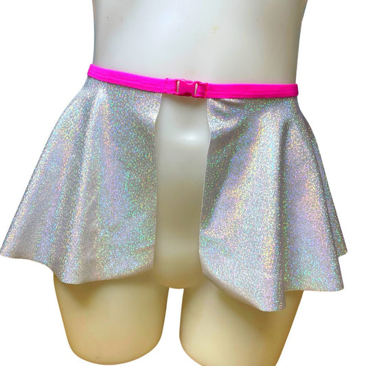 COSMIC | Ultra Mini Buckle Skirt, Rave Skirt, Festival Bottom