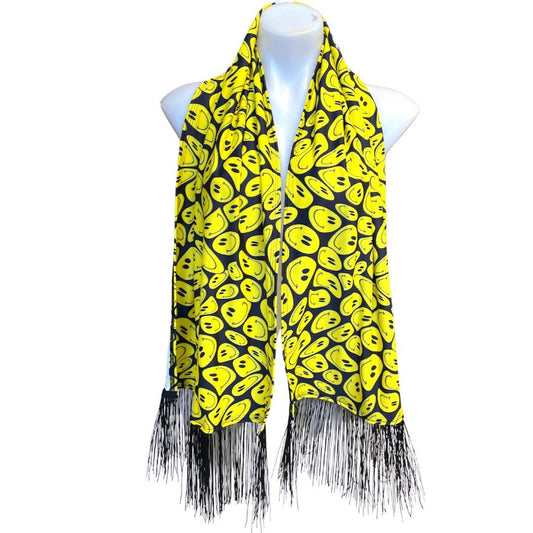 YELLOW Happy | Scarf | Fabric Options Available |