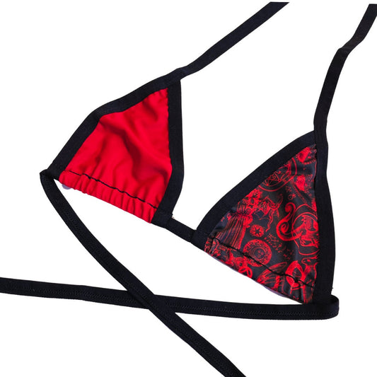 SPELLCASTER | Split Bikini Top, Women's Festival Top, Rave Top