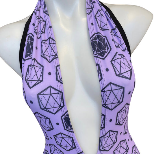 ICOSAHEDRON | Playsuit | Halter Romper | Festival Outfit | Rave Jumpsuit | Boho