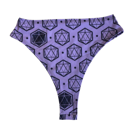 ICOSAHEDRON | High Waisted High Cut Bottoms, Festival Bottoms, Rave Bottoms