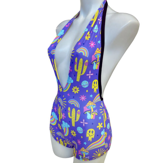 DESERT DAYTRIPPER | Playsuit | Halter Romper | Festival Outfit | Rave Jumpsuit | Boho