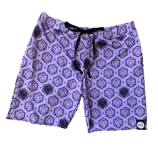 ICOSAHEDRON | Mens Shorts | Festival Shorts | Drawstring Shorts
