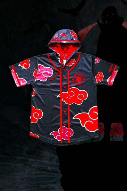 The front of our Akatsuki Anime Jersey 