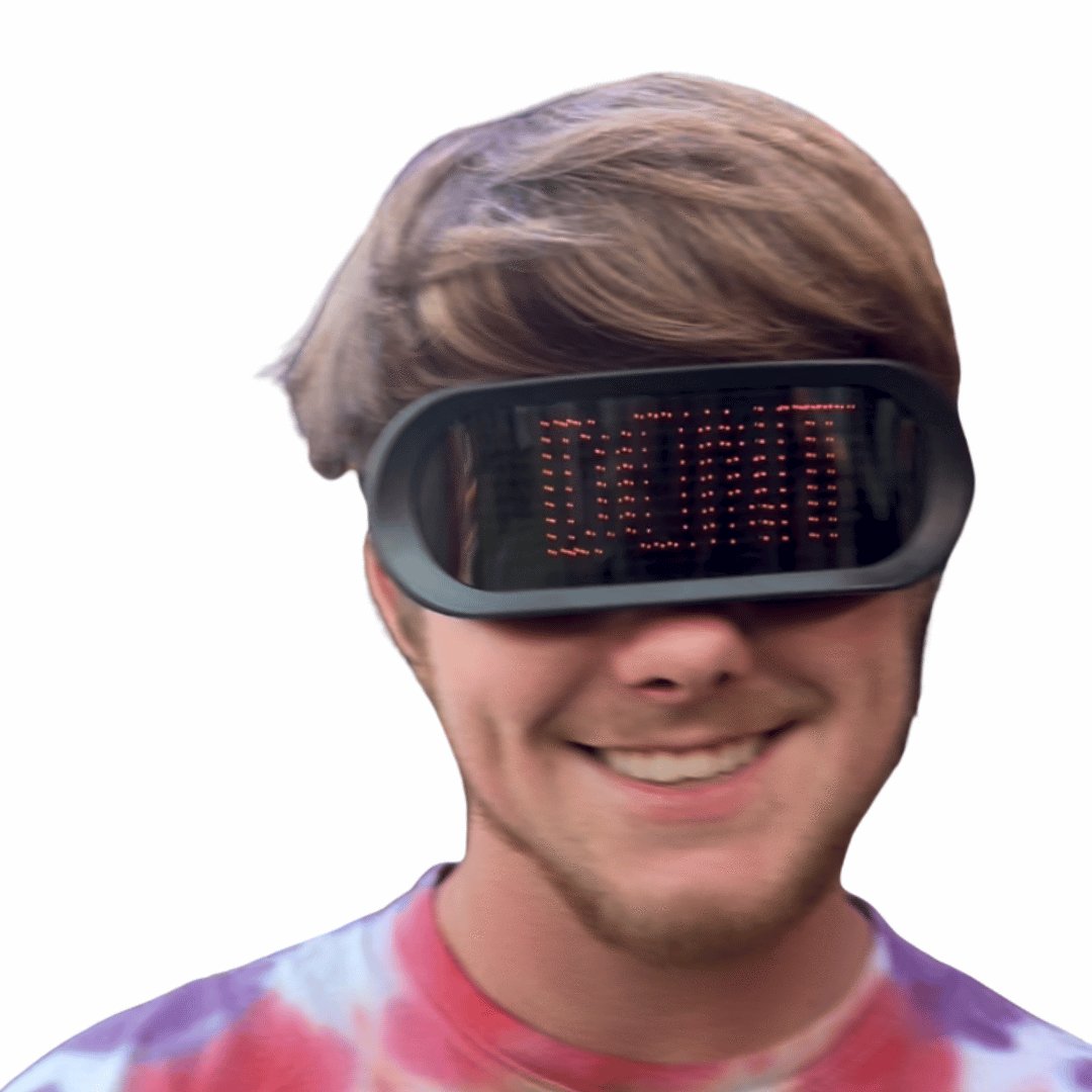 A pair of trippy Diffraction glasses including heard diffraction glasses