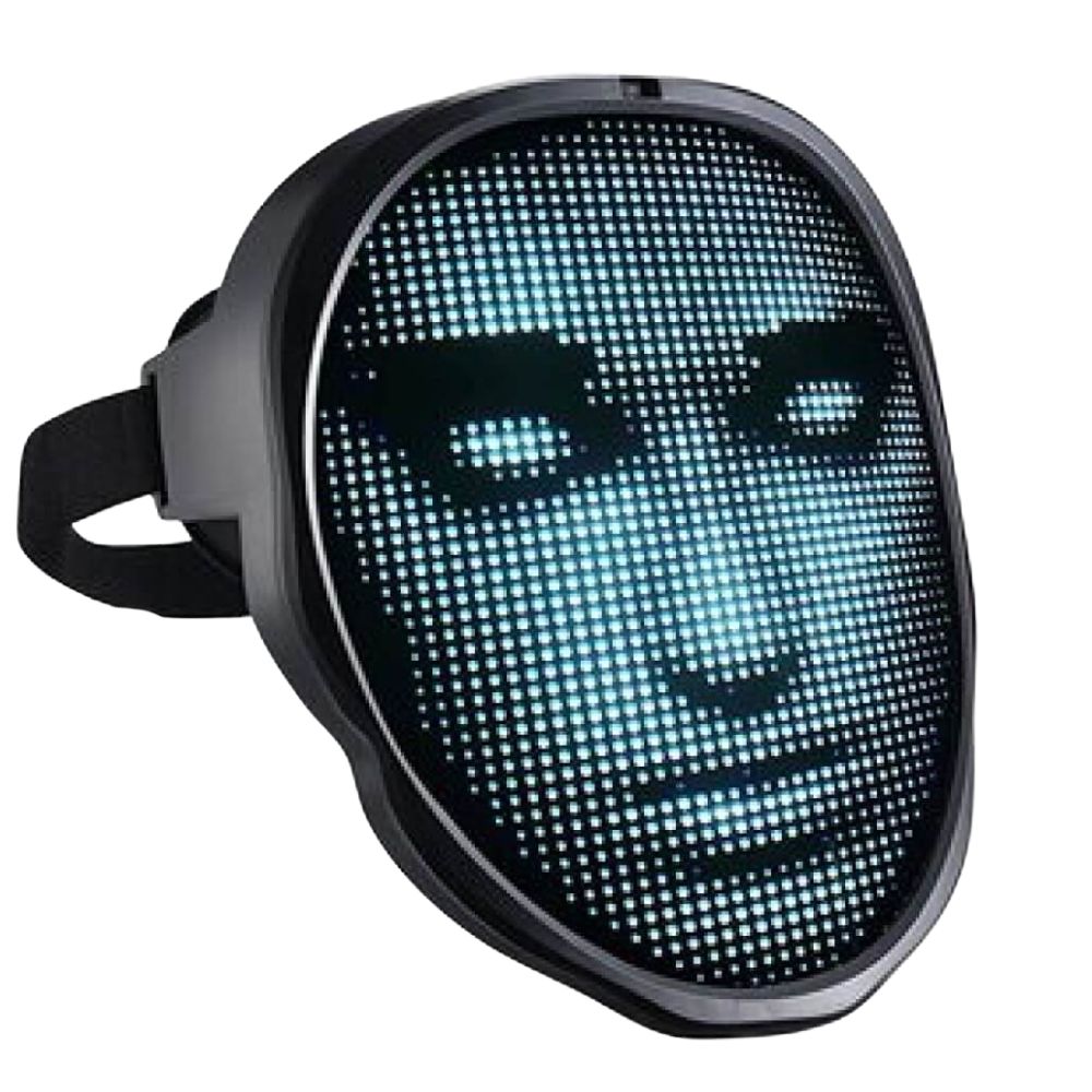 Rave face masks including fully programmable led mask or a purge light up mask!