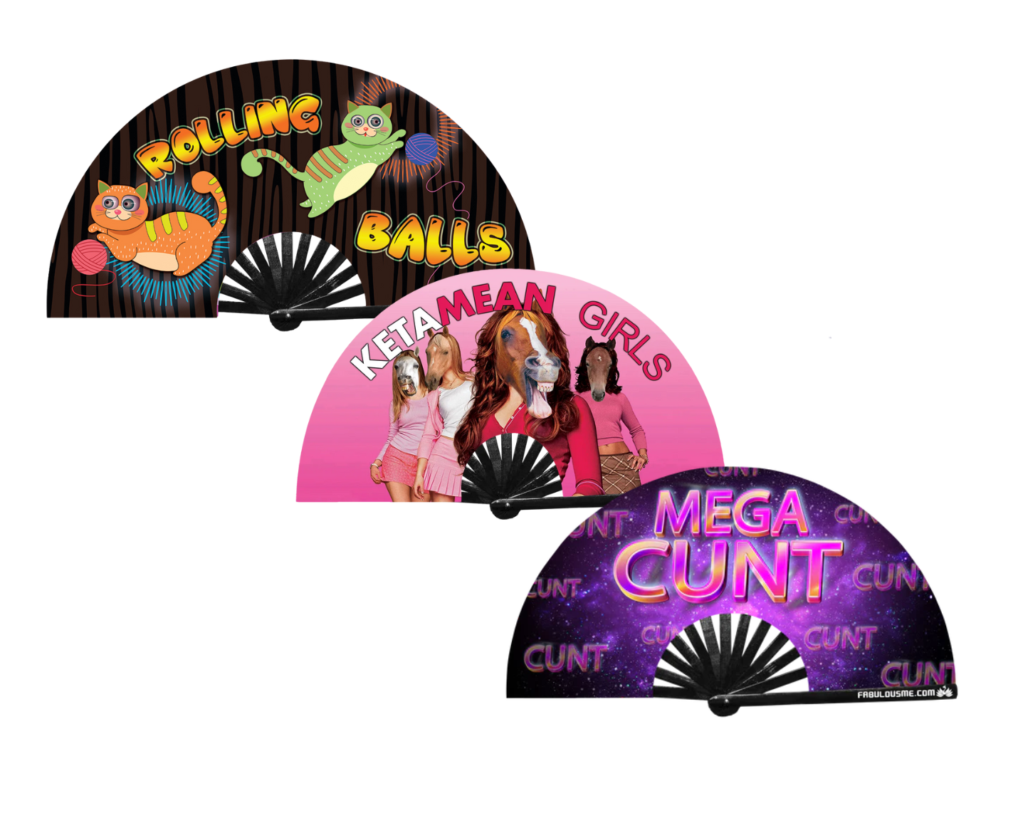 Stay cool at festivals with our rave fans and hand fans 