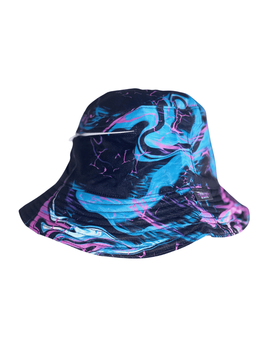 Electric Wave Reversible Bucket Hat