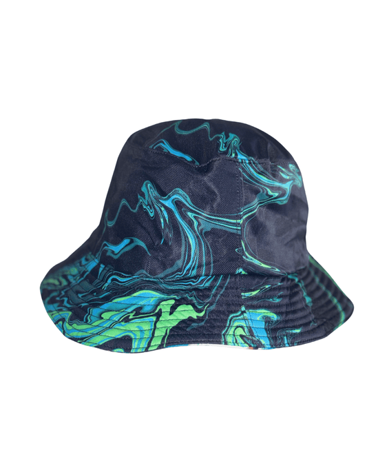 Deep Ocean Reversible Bucket Hat