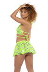 JR141 - Eyelash Sequin Wrap Top