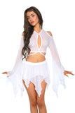 JR165 - Mesh Flow Top