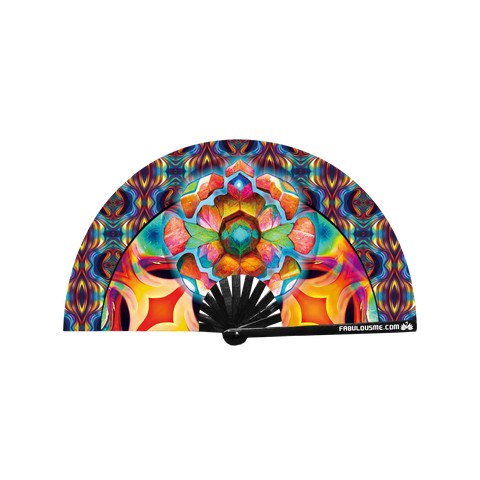 Mandala Kaleidoscope Fan