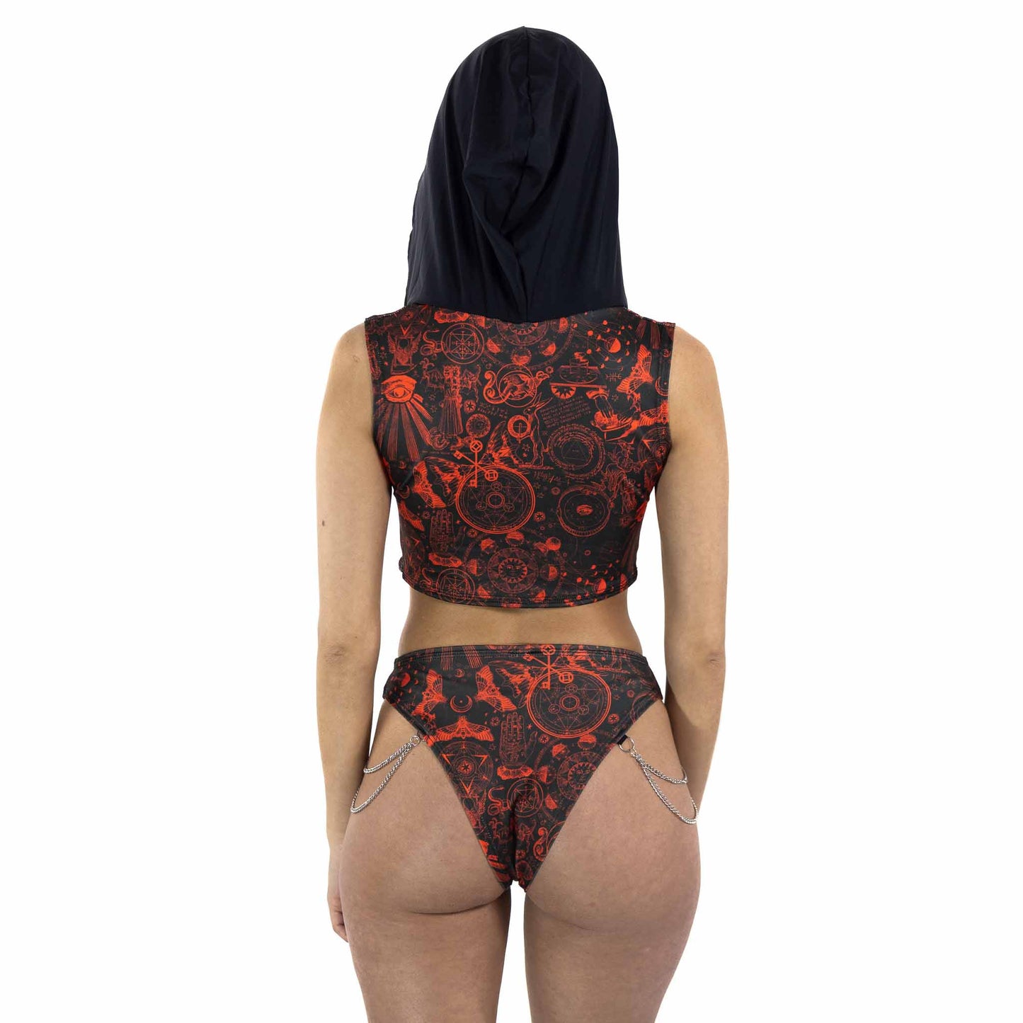 Spellcaster Hooded Crop Top