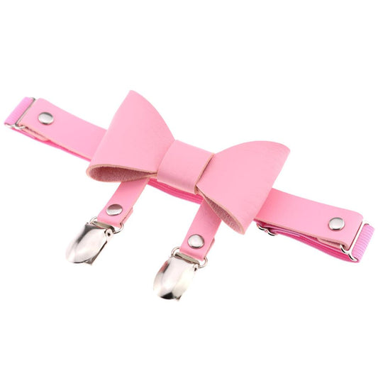 Elastic Leg Garter w/ Bow