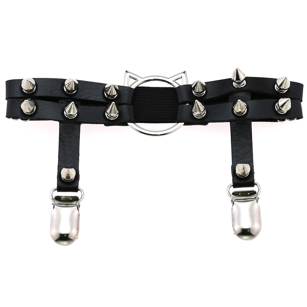Kitty Studded Garter