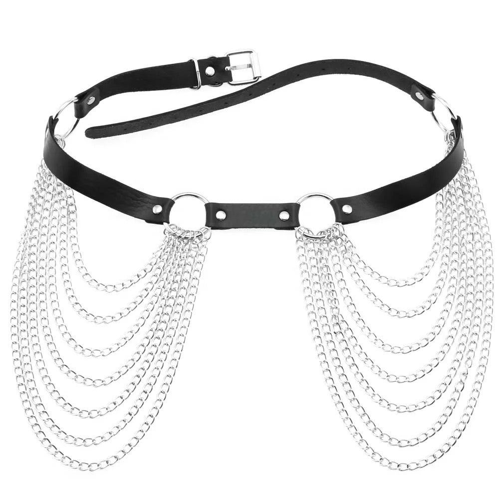 Tassel Belt with Chains