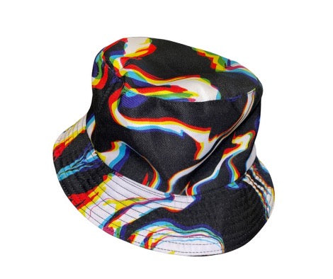 3D Tie Dye Bucket Hat 