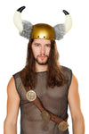 4798 - Viking Hat with Faux Fur Detail