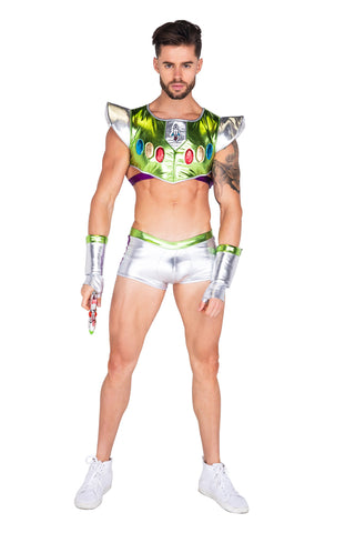 5017 - 3PC Infinity Space Voyager Mens Costume
