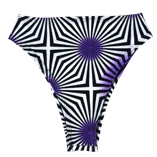 Hypnotic bloom high-waisted bottoms