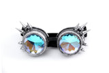 Silve Spiked Diffraction Rave Goggles