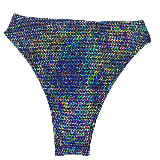 Sparkle Queen High-Cut & High-Waisted Bottoms