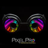 Rainbow Infinite Portal LED Goggles