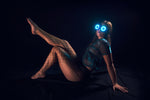 Pixel Pro Diffraction goggles with LED Light