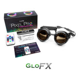 Full kit Pixel Pro LED Rave goggles 