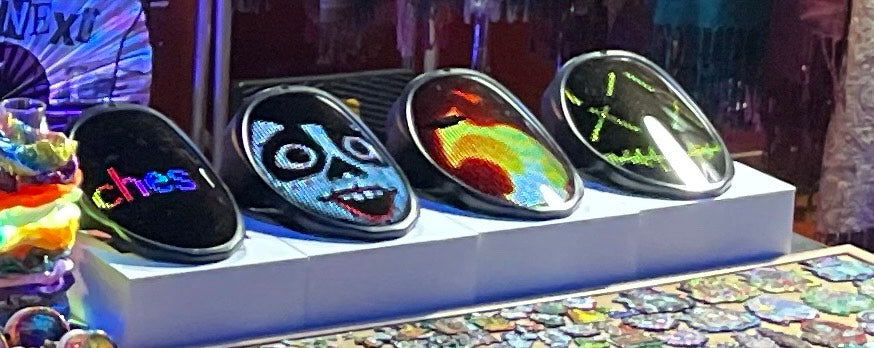 Sample  of cool rave face masks 