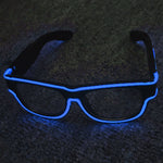 LED EL Wire Glasses (Rechargeable)