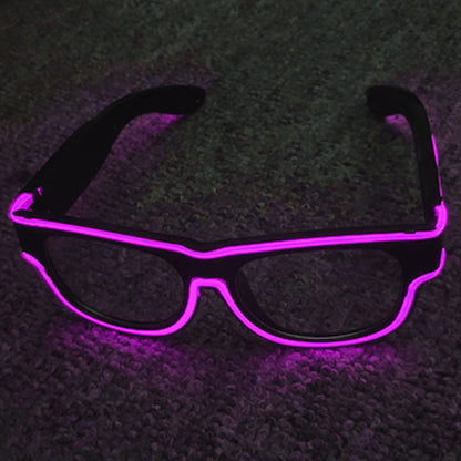 LED EL Wire Glasses (Rechargeable)