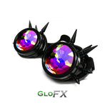 Black Spike Kaleidoscope goggles