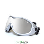 Silver Mirror Diffraction Ski Goggles