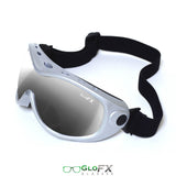 Silver Mirror Ski Diffraction Goggles for Rave